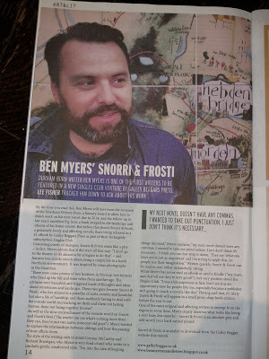 Ben Myers featured in Narc magazine.
