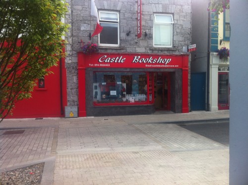 The Castle Bookshop in Castlebar, Ireland.