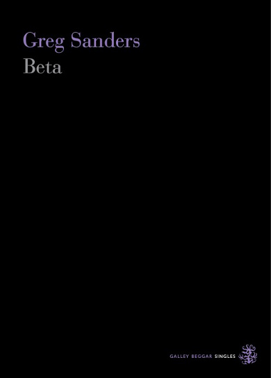 The cover of 'Beta' by Greg Sanders.