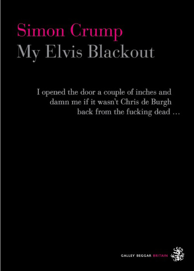 The cover of 'My Elvis Blackout' by Simon Crump.