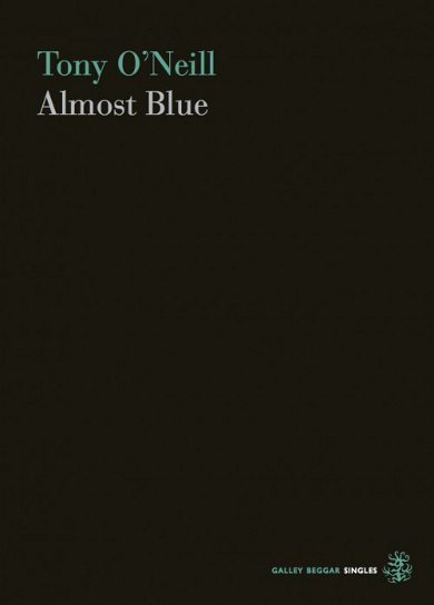The cover of 'Almost Blue' by Tony O'Neill.